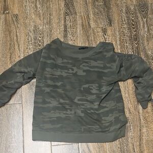 Camouflage Long Sleeve Sweatshirt